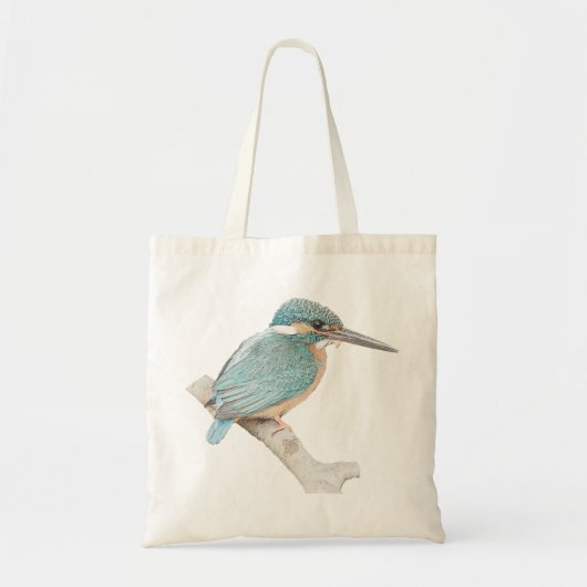 kingfisher_sketch1 tote bag (Voorkant)
