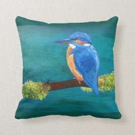 Kingfisher spuitkussen kussen