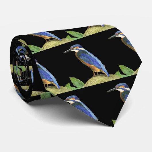 Kingfisher Stropdas (Opgerold)