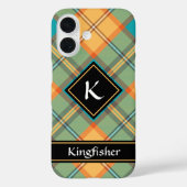 Kingfisher Tartan Case-Mate iPhone Case (Achterkant)
