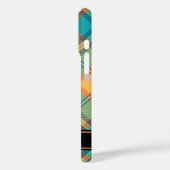 Kingfisher Tartan Case-Mate iPhone Case (Achterkant / Links)