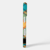 Kingfisher Tartan Case-Mate iPhone Case (Achterkant / Rechts)
