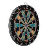 Kingfisher Tartan Dart Board Dartbord (Voorkant Links)
