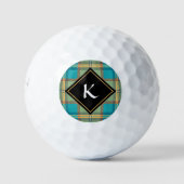 Kingfisher Tartan Golf Balls Golfballen (Voorkant)