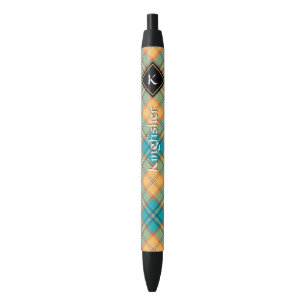 Kingfisher Tartan Ink Pen