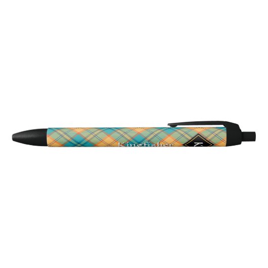 Kingfisher Tartan Ink Pen (Bovenkant)