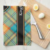 Kingfisher Tartan Kitchen Towel Theedoek (Quarter Fold)
