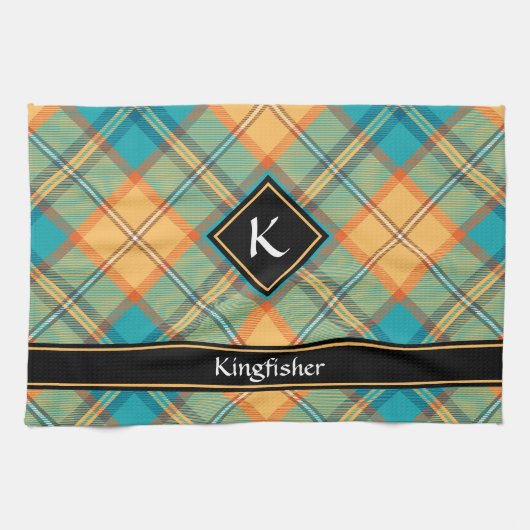Kingfisher Tartan Kitchen Towel Theedoek (Horizontaal)