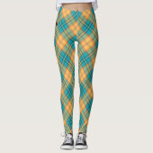 Kingfisher Tartan Leggings (Voorkant)
