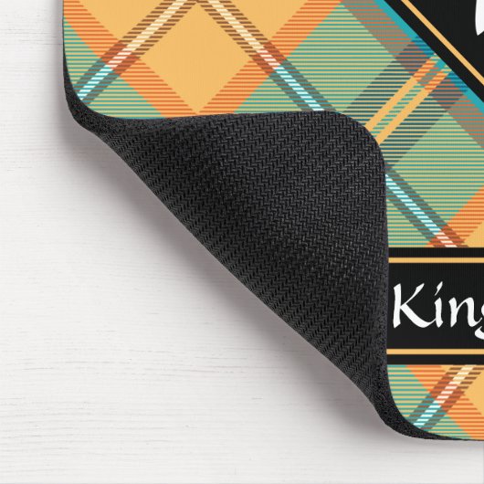 Kingfisher Tartan Muismat (Hoek)