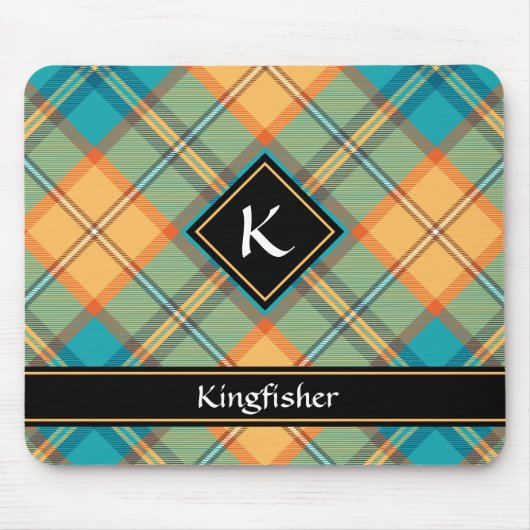 Kingfisher Tartan Muismat (Voorkant)