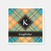 Kingfisher Tartan Napkins Servet (Voorkant)