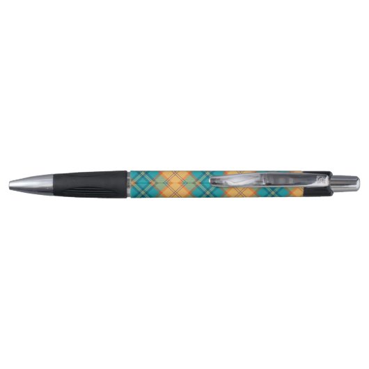 Kingfisher Tartan Pen (Achterkant)
