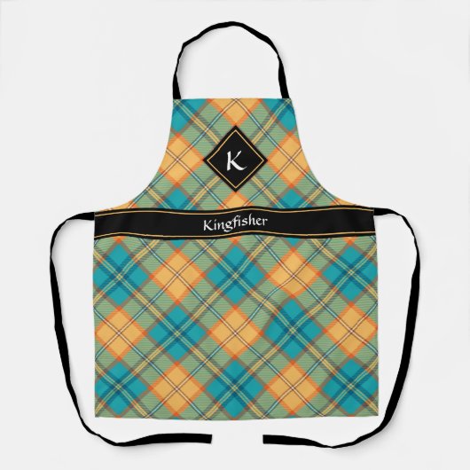 Kingfisher Tartan Schort (Voorkant)