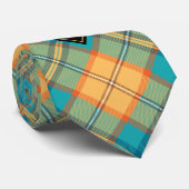 Kingfisher Tartan Stropdas (Opgerold)