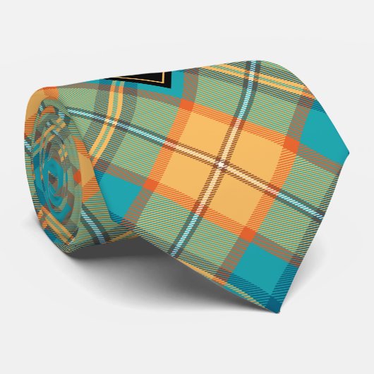 Kingfisher Tartan Stropdas (Opgerold)