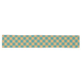 Kingfisher Tartan Table Runner Lange Tafelloper (Horizontaal)