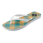 Kingfisher Tartan Teenslippers (Schuin)