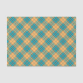 Kingfisher Tartan Tissue Paper Tissuepapier (Voorkant)