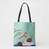 Kingfisher Tote Bag (Voorkant)