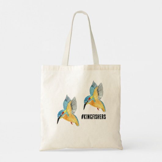 Kingfisher Tote Bag (Achterkant)