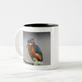 Kingfisher Tweekleurige Koffiemok (Voorkant links)