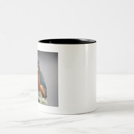 Kingfisher Tweekleurige Koffiemok (Center)