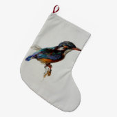 Kingfisher (van John Ruskin) Grote Kerstsok (Voorkant (Hangend))