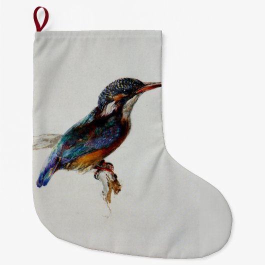 Kingfisher (van John Ruskin) Grote Kerstsok (Voorkant)