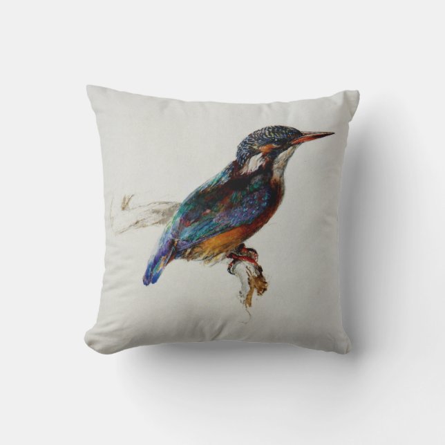 Kingfisher (van John Ruskin) Kussen (Voorkant)