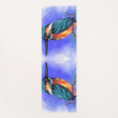 Kingfisher Vogel Yoga Mat (Voorkant)