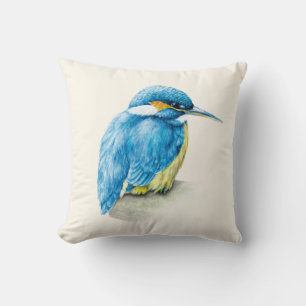 Kingfisher-vogelkont Kussen