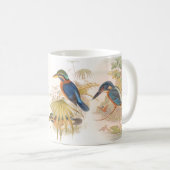 Kingfisher Vogels Mok van wilde dieren (Voorkant rechts)
