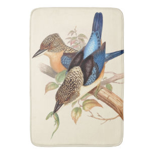Kingfisher Vogels Wilde Dieren Pond Bath Mat