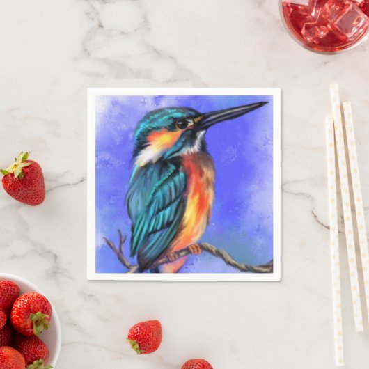 Kingfisher Vogelservetten Servet (Insitu)