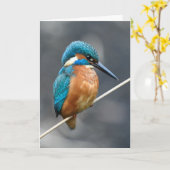 Kingfisher wacht. kaart (Gele Bloem)