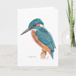 Kingfisher Wenskaart Kaart