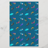 Kingfishers  briefpapier (Achterkant)