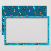 Kingfishers  briefpapier (Voorkant / Achterkant)