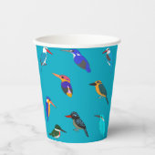 Kingfishers papieren bekers (Voorkant)
