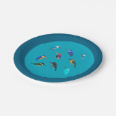 Kingfishers Papieren Bordje (Gekanteld)