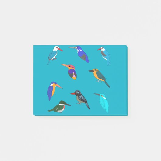 Kingfishers Post-it® Notes (Voorkant)