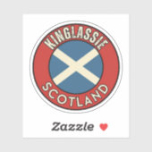 Kinglassie, Schotland Sticker (Vel)