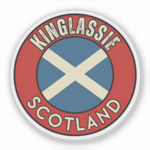 Kinglassie, Schotland Sticker