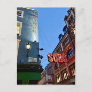 Kingly Street, Soho, Londen Verenigd Koninkrijk Br Briefkaart