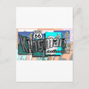 Kingman Arizona Route 66 Briefkaart