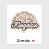 Kingman, Arizona Sticker (Vel)