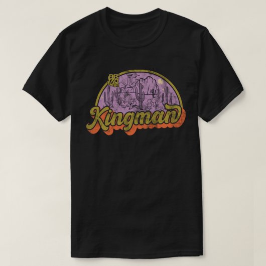 Kingman, Arizona T-shirt (Design voorkant)