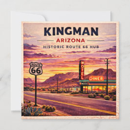 Kingman Route 66 Arizona Reisstationery Cadeau