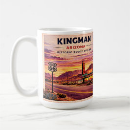 Kingman Route 66 koffiekopje wegcadeau Koffiemok